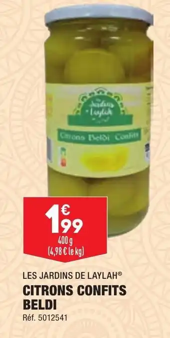 ALDI Citrons confits beldi offre