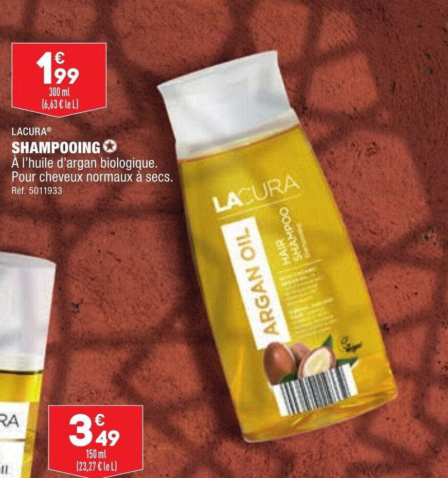 Promo Shampooing chez ALDI