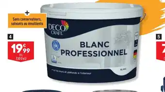 Peinture blanche