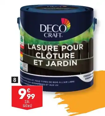 ALDI Lasure bois offre