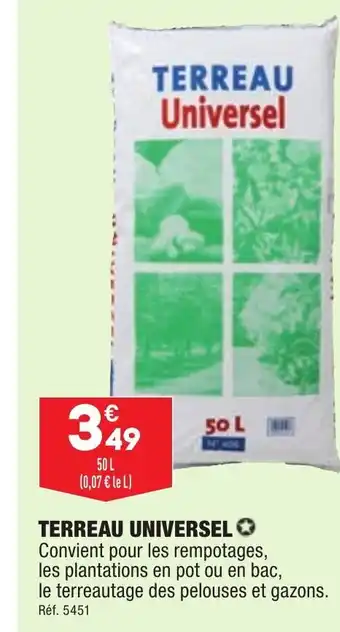ALDI Terreau universel offre