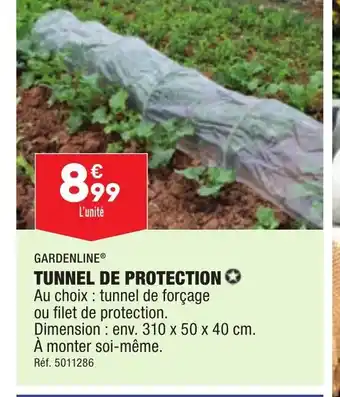 ALDI Tunnel de protection offre