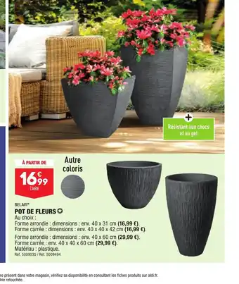 ALDI Pot de fleurs offre