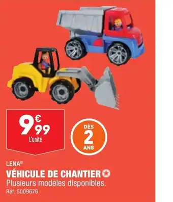 ALDI Vehicule de chantier offre