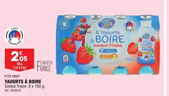 ALDI Yaourts a boire offre