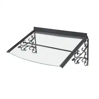 Lapeyre Auvent natea authentique verre et alu offre