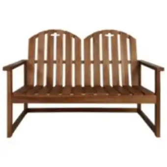 E.Leclerc Brico Vidaxl banc de jardin 110 cm bois d'acacia solide offre