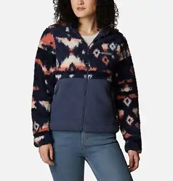 Columbia Veste polaire à capuche en sherpa winter pass™ femme offre