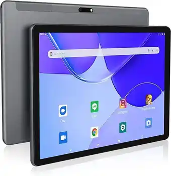 Amazon Yumkem tablette android ips 1280p hd écran, tablette 10 pouces, processeur 8 cœurs, 64go stockage, 128go extensible, batte... offre