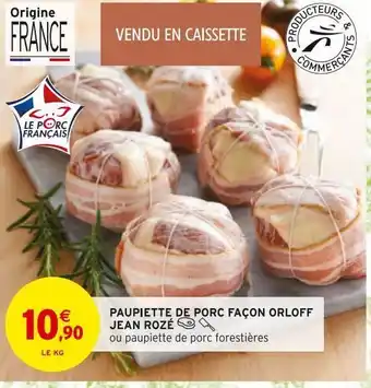Paupiette de porc facon orloff jean roze