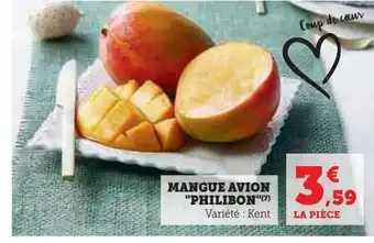 Hyper U Mangue avion philibon offre