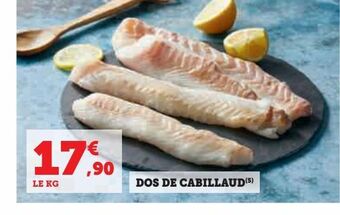 Hyper U Dos de cabillaud offre