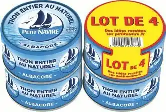 Super U THON ALBACORE AU NATUREL offre
