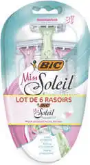 Super U RASOIRS 3 LAMES MISS SOLEIL offre