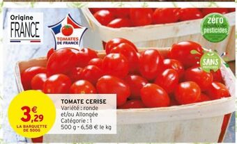 Intermarché Express Tomate cerise offre