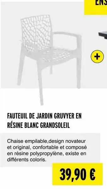 Fauteuil de jardin