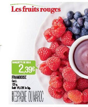 Match Framboise offre