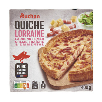Auchan Supermarché Quiche lorraine auchan offre