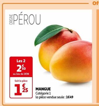 Auchan Supermarché Mangue offre