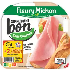 Super U JAMBON SIMPLEMENT BON SANS COUENNE offre