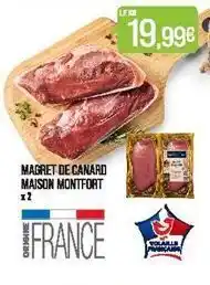 Match Magret de canard maison montfort offre