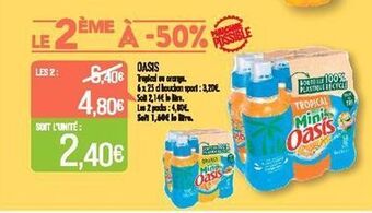 Match Oasis offre