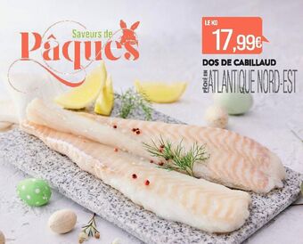 Match Dos de cabillaud offre