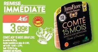 Match Comte aop 15 mois juraflore offre