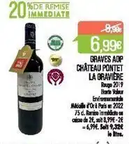 Graves aop chateau pontet la graviere