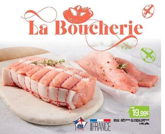 Match Veau : roti ou escalope offre