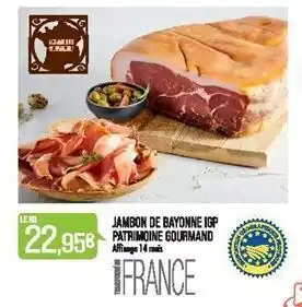 Match Jambon de bayonne igp patrimoine gourmand offre