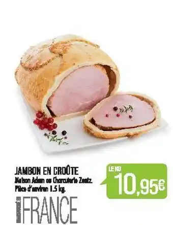 Match Jambon en croute offre