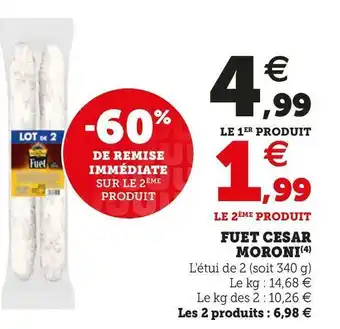 Super U FUET offre