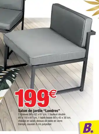Salon De Jardin "Londres"