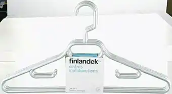 Casino Supermarchés BON PLAN SUR UNE SELECTION DE GAMME DE CINTRES DE LA MARQUE FINLANDEK offre