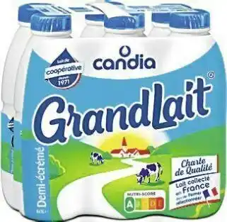 Casino Supermarchés Lait demi-écrémé GrandLait offre