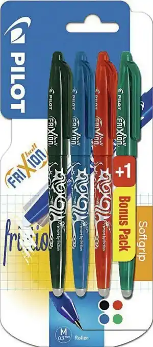 Lot de 3 rollers FRIXION BALLS + 1 bonus pack