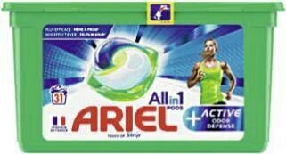 Casino Supermarchés Lessive capsules Tout en 1 Pods lavage à froid Active* offre