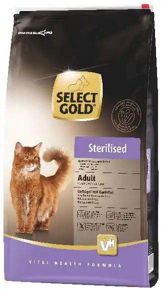 Croquettes chat stérilisé