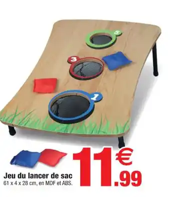 Bazarland Jeu Du Lancer De Sac offre