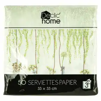 Stokomani 50 Serviettes végétales offre