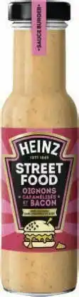 Géant Casino Sauce oignons caramélisés et bacon Street Food offre