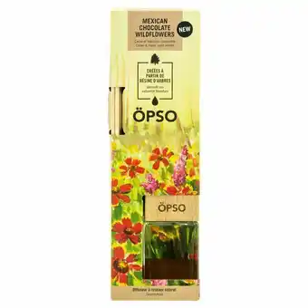 Diffuseur bâtonnets fleurs chocolatées