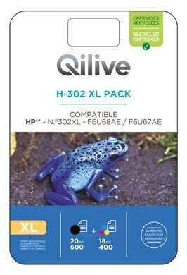 Auchan EXEMPLE: CARTOUCHE H-302 PACK XL offre