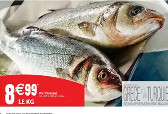 Cora x Carrefour Bar D'élevage offre