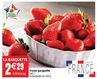 Cora x Carrefour Fraise Gariguette offre