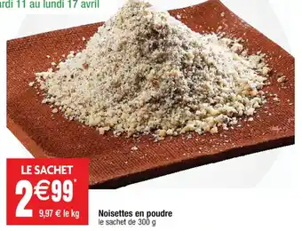 Cora x Carrefour Noisettes En Poudre offre