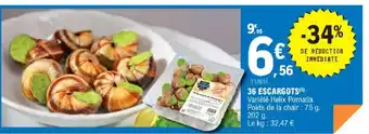 E.Leclerc 36 Escargots offre