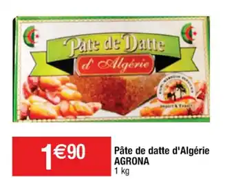 Cora x Carrefour Pate De Datte D'Algérie Agrona offre