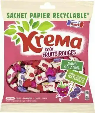 Géant Casino Bonbons goût Fruits Rouges offre
